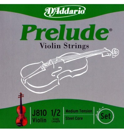 Jeu Prélude violon tirant médium taille 1/2