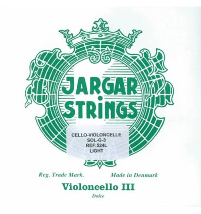 Sol Jargar vert violoncelle