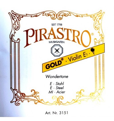 Mi gold violon tirant médium boucle acier