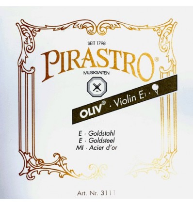 Ré Oliv rigide violon boyau filé argent