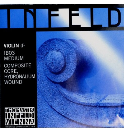 Mi Infeld bleu boule violon acier carbonne plaqué étain