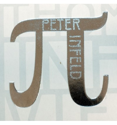 Mi Peter Infeld boule et boucle violon Platine