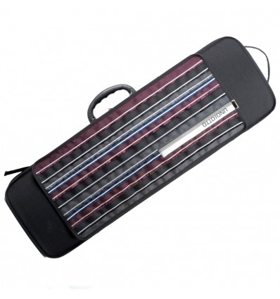 Étui violon “Riboni - Uno e Otto” rectangulaire - Multicolore