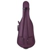 Housse violoncelle semi-rigide “Riboni Luxe” - Bordeaux